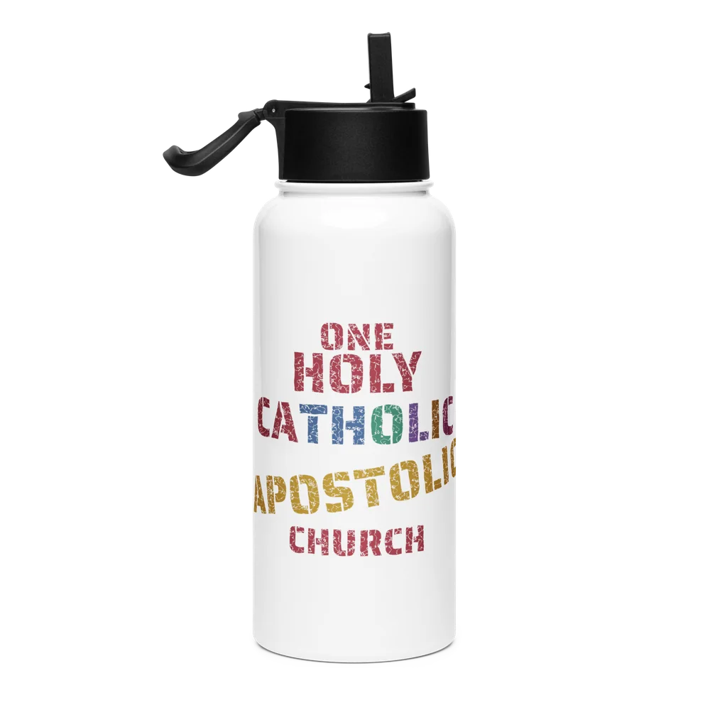 Apostolic Family Tree Water Bottle — White